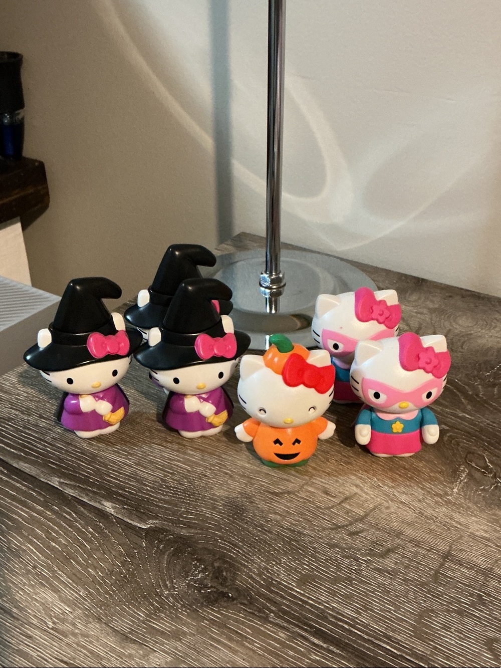 Hello Kitty 2019 McDonald’s Happy Meal Mini Figure Set of 6 Witch Superhero